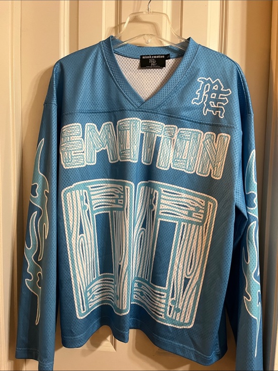 Mixed Emotion Other - Mixed Emotion' Graphic Lightning Hockey Jersey